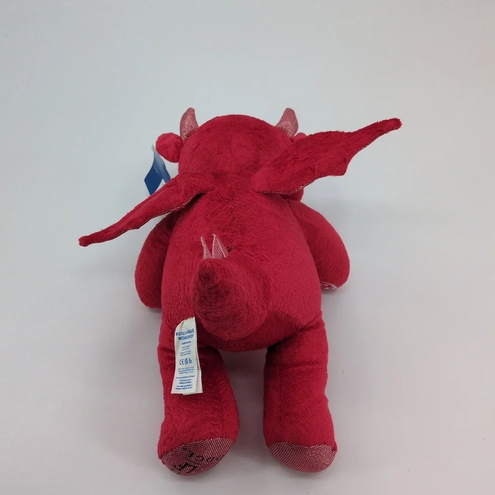 Build A Bear Ellie Red Dragon Plush 15